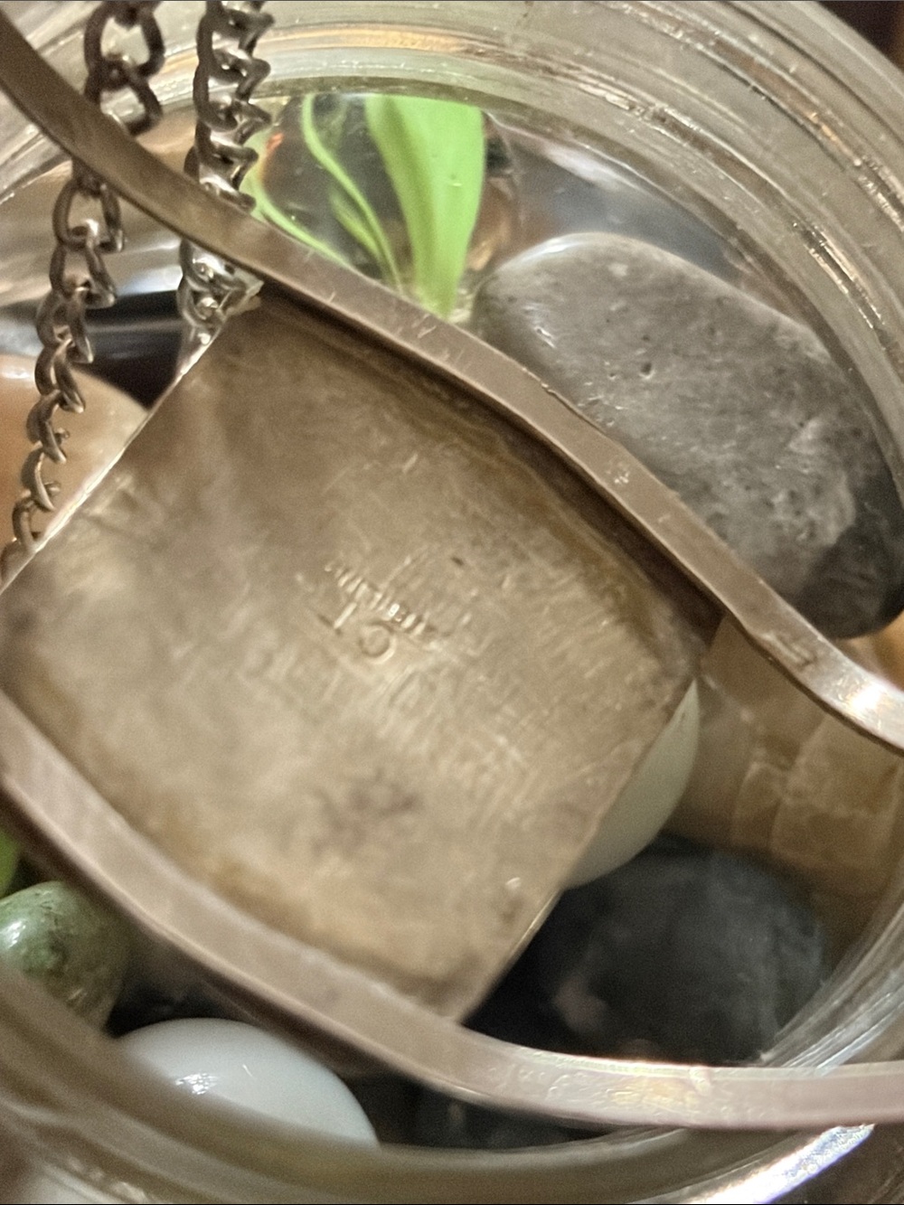 Native onyx Cuff signed CT - Picture 2 of 2